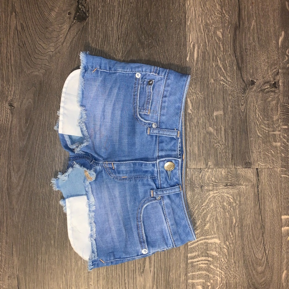 low rise american eagle shorts